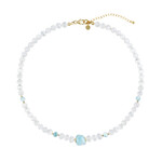 Collana in argento con Larimar