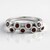Anello in argento con Zircone Mogano (SAELOCANA)