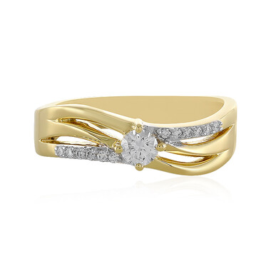 Anello in oro con Diamante Flawless (F) (LUCENT DIAMONDS)
