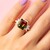 9K Californian Bi Color Tourmaline Gold Ring (Remy Rotenier)