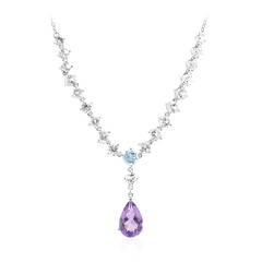 Collana in argento con Ametista
