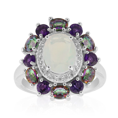 Welo-Opal-Silberring