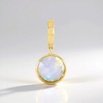 Ciondolo in argento con Opale di Welo