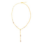 Weiße Süßwasserzuchtperlen-Silbercollier (Joias do Paraíso)