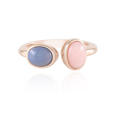 Anillo en plata con Ópalo rosa (KM by Juwelo)
