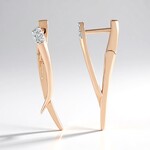 Orecchini in argento con Zircone