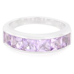 Anillo en plata con Amatista Rosa de Francia