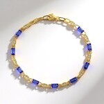 Bracciale in oro con Tanzanite AAA (CIRARI)