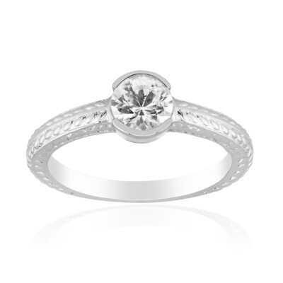 Bague en argent et Zircon