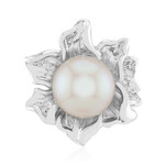 White Freshwater Pearl Silver Pendant (TPC)