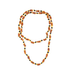 Collana con Ambra Cioccolato