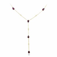 Collar en oro con Rubí de Mozambique AAA (CIRARI)