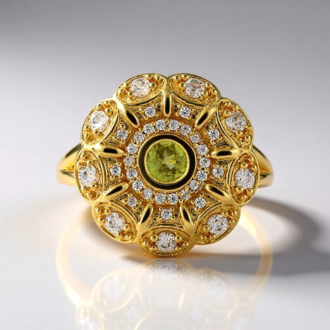 Anello in argento con Sfene