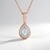 Collana in argento con Opale di Welo (Adela Silber)