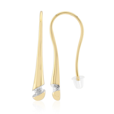 SI1 (G)  Brillant-Goldohrringe (Annette)