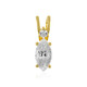 Pendentif en argent et Zircon