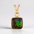 Pendentif en argent et Ammolite (Bali Barong)
