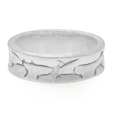 Bague en argent et Zircon