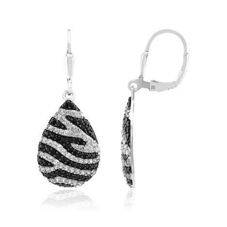 Boucles d'oreilles en argent et Zircon