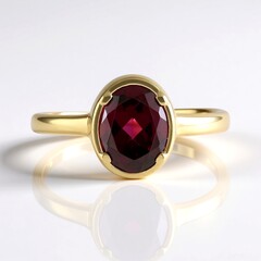 Anello in argento con Rodolite di Naktamunda