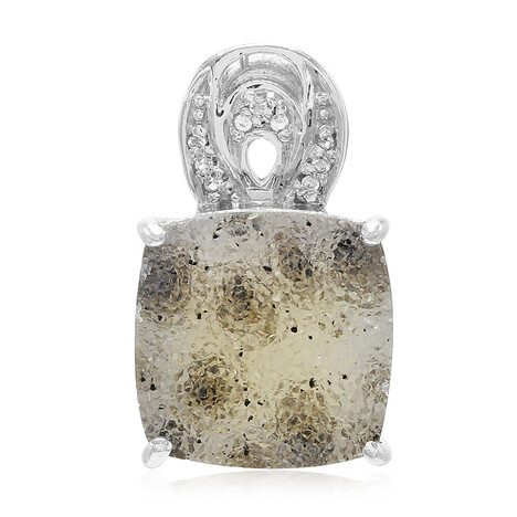 Ciondolo in argento con Agata Glitter