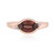 Anillo en plata con Zircón rosado (Adela Silber)