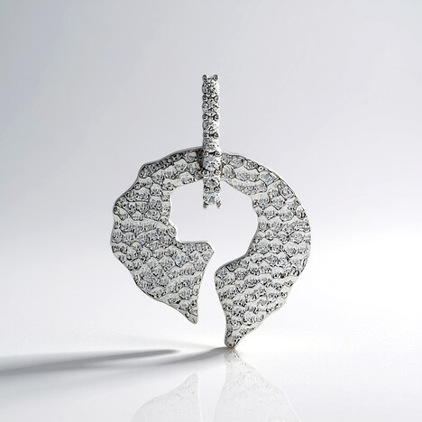 Ciondolo in argento con Zircone (MONOSONO COLLECTION)