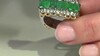 Zilveren ring met Zambia-smaragdstenen (Gems en Vogue)