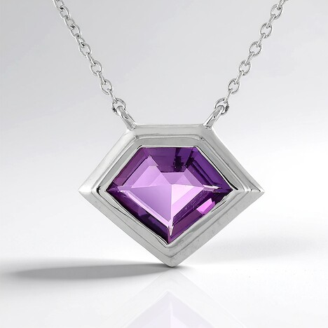 Collana in argento con Ametista