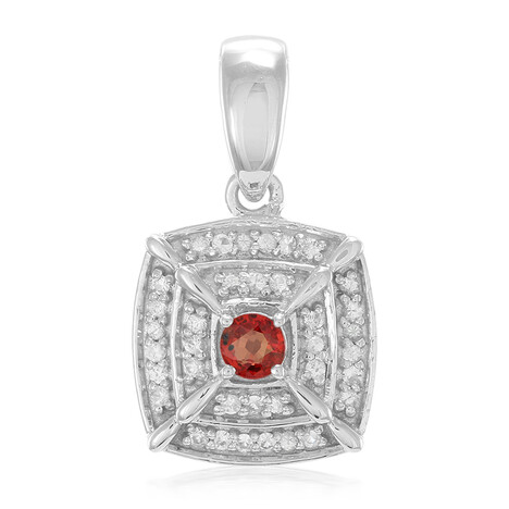 Ciondolo in argento con Rubino Tramonto