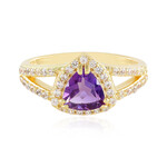 Marokkanischer Amethyst-Silberring
