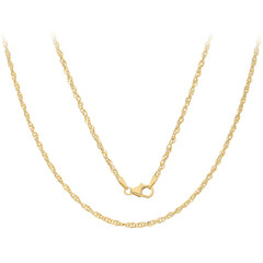 375er Gelbgold-Singapurkette - 1,25 g - 45 cm