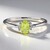 Bague en argent et Tourmaline cuprifère