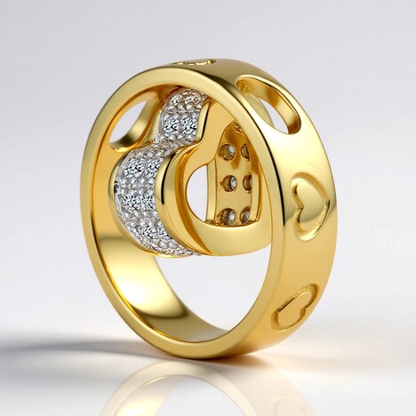 Ciondolo in oro con Diamante SI1 (G) (Annette)