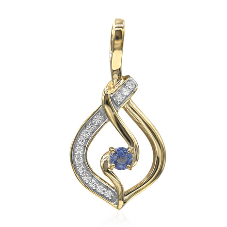 Benitoit-Goldanhänger (Amanda Adkins)