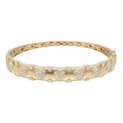 Bracciale in oro con Diamante SI1 (H)