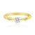 Gouden ring met een Diamant SI1 (G) (Annette)