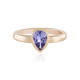 Anello in argento con Tanzanite