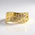 Anello in argento con Diamante Champagne I2 (Ornaments by de Melo)