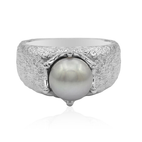 Süßwasserzuchtperlen-Silberring (TPC)