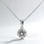 Collana in argento con Topazio Bianco