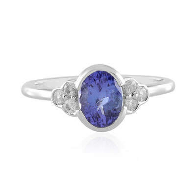 Bague en argent et Tanzanite (Adela Silber)