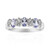 Bague en argent et Tanzanite