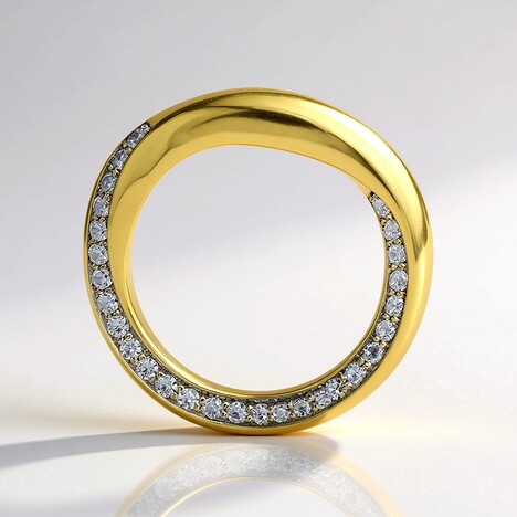 Ciondolo in argento con Zircone (MONOSONO COLLECTION)