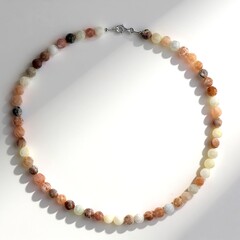 Collana in argento con Pietra di Luna