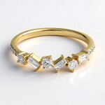 Anello in oro con Diamante SI1 (H) (CIRARI)