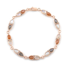 Bracciale in argento con Pietra di Luna Bianca (KM by Juwelo)