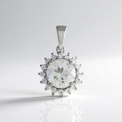 Ciondolo in argento con Zircone