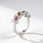 Anello in argento con Tormalina