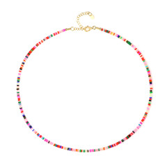 Collier en argent et Opale d’Éthiopie